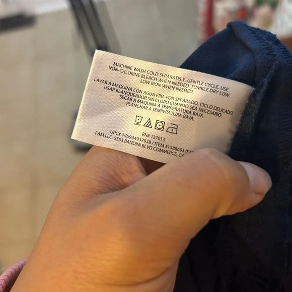 Banana Republic Navy Blue Pull On Ankle Pants - Picture 7 of 8